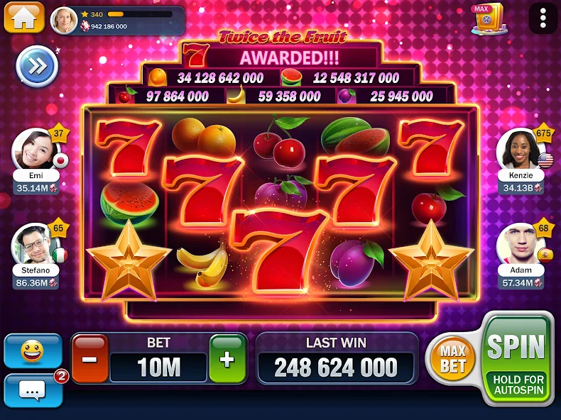 Tela de jogo do Pinata Wins com multiplicadores na sorte bet